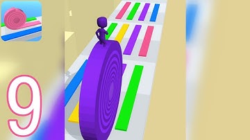 Layers Roll Gameplay Walkthrough Part - 09 All colors Level 1015