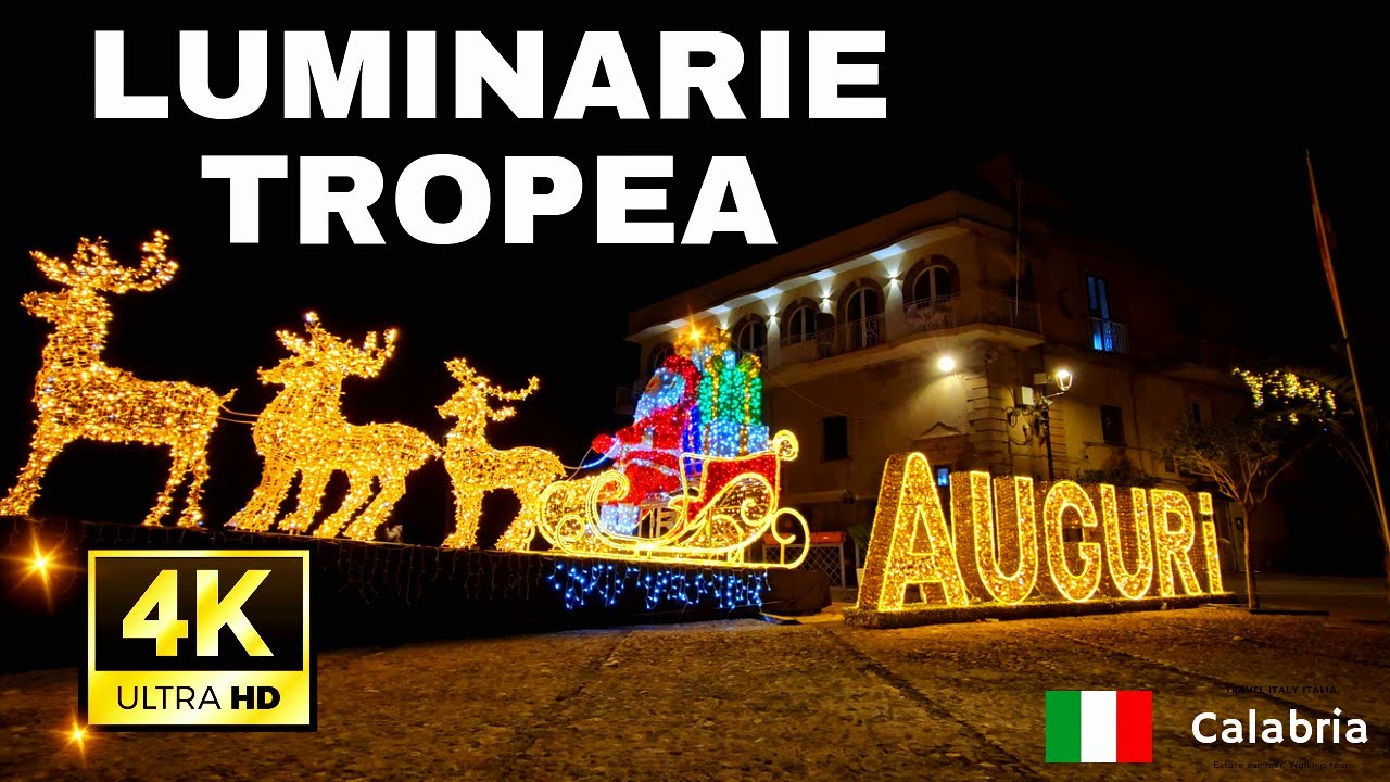 Luminarie Tropea Calabria 🇮🇹 Natale 2024