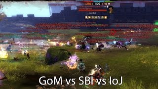 GoM vs SBI vs IoJ - Tier 4 WvW GW2