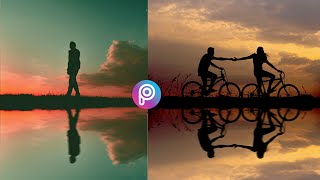 How to make reflection in picsart ✌ screenshot 5