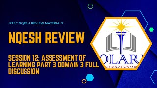 NQESH Review Session 12: Assessment of Learning Part 3 Full Discussion