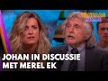 Johan in discussie met Merel Ek over menstruatieverlof: 