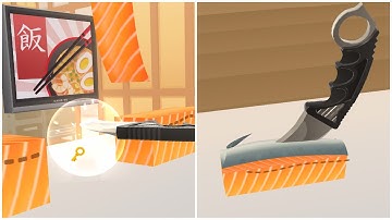 FUN VIDEO 3D GAME SUSHI ROLL RESTAURANT #6 | SATISFYING AND ASMR COOKING GAME | ANDROID/IOS