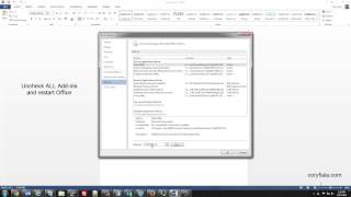 Fix Microsoft Office (2007-2013) Word Disable Add-ins screenshot 2