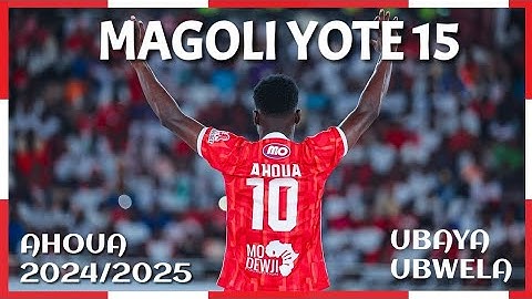 Magoli yote 15 ya JEAN CHARLES AHOUA aliyofunga paka sasa 2024/2025 #nbcpremeireleague