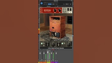 Vocals through a rotary speaker 🔊