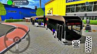 🚌Mega Bus Driving in Shopping Mall Parking Lot🚗 - Best Android Gameplay🚖 screenshot 4