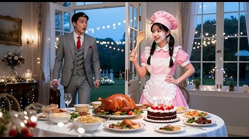 20 Years, The Cold CEO Never Celebrated His Birthday… Until A Poor Maid Made Him Cake & Dinner ❤️