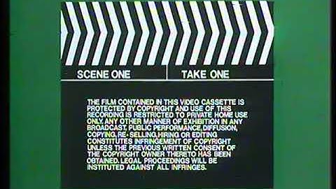 Precision Video (1980) LaserDisc UK Warning/Logo