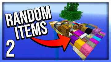 Infinite Water and Tree Farm!  (Skyblock Randomizer 2)