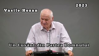 Vasile Hozan - Cuvant din Partea DOMNULUI. 2023