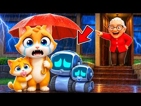 Granny ABANDONED Us & Our SIBLINGS In The STORM! (I Am Cat VR)