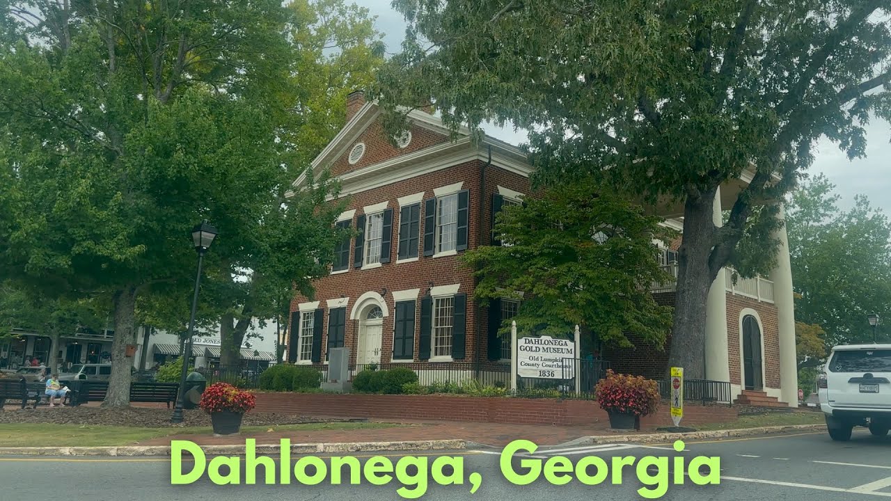 Dahlonega, Georgia - Driving Tour [4K]