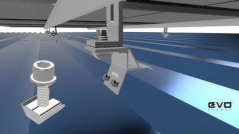 EVO-RNW Nut | Universal Solar Rail Fastener for EVO Mounting Systems (EVO-Energy)