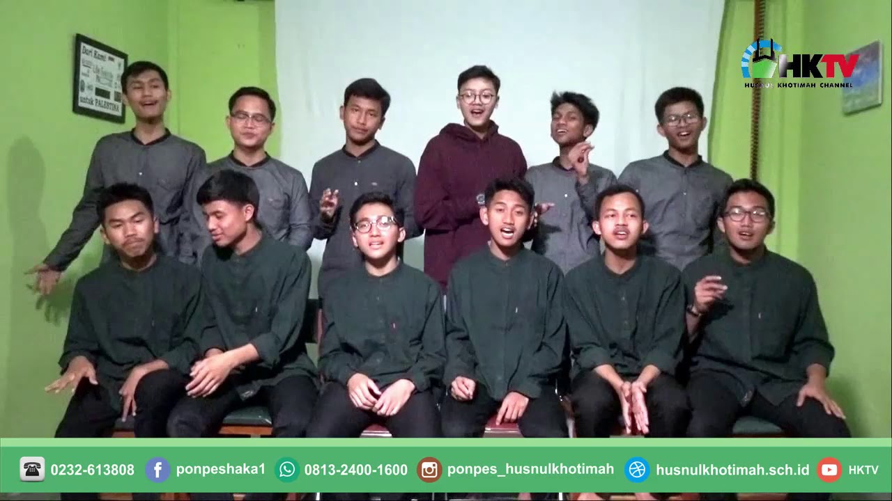 INI CANTIKMU // Acapella Version / Santri Putra Kelas XII MA ///