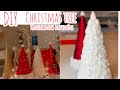 MANUALIDADES NAVIDEÑAS / cómo hacer arbolitos de navidad baratos- DIY para navidad