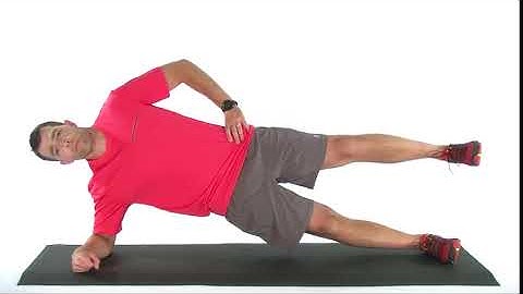 Side Bridge with Hip Abduction (Static) Medium/Hard