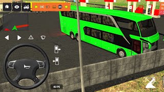 Part- 384 NEW Coach bus simulator ||🥰 Indonesia bus #game #simulator #lkgamer #gameplay screenshot 2