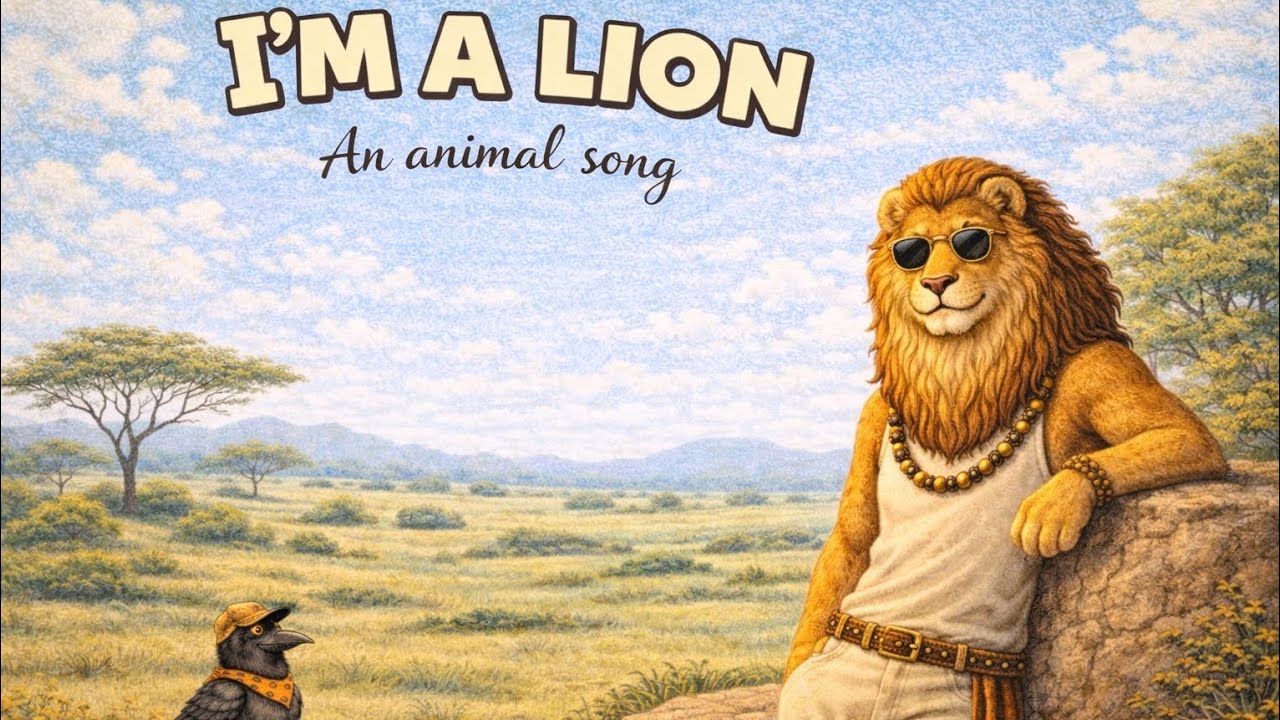Lion Injection Color Song I’m a Lion – Animal Song | Songbird Safari - YouTube