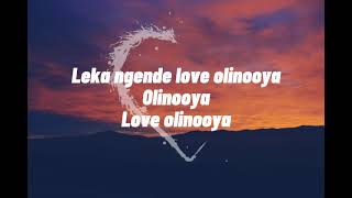 Love Olinonya (lyrics)- Liam Voice
