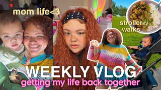 WEEKLY VLOG Getting my Life Together cooking stroller walks sams club