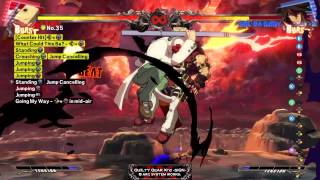 GUILTY GEAR xrd FAUST COOL COMBO