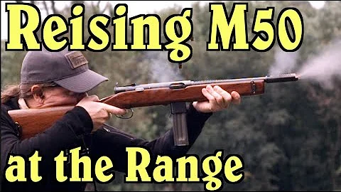 An Early .45 ACP Reising Model 50 at the Range