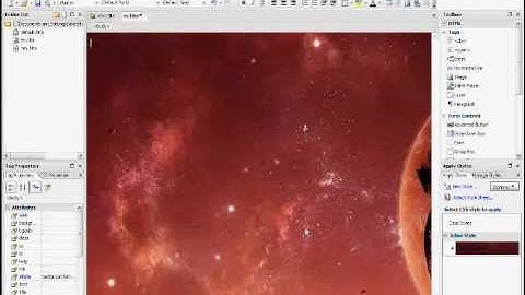 tutorial on microsoft expression web part 1