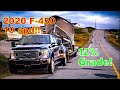 2020 F-450 6.7 Diesel TOWING TEST!!! 20,000lbs Up a 12% Grade (Extremely STEEP)