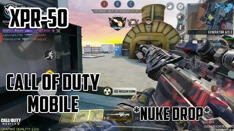 XPR-50 *NUKE DROP*|| Grinding || Regional Gamer Ravan || Call of Duty Mobile || codm , Ravan