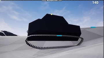 Battle Tank UE4 Tank Popping up off ground