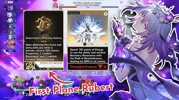 First Plane Rubert Castorice with Remembrance Boundary Full Run - Ordinary X7 | Divergent Universe