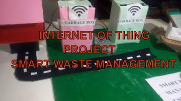 SMART WASTE MANAGEMENT USING IOT