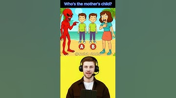 Guess the Mother’s child ?🩸 #logicpuzzles #brainteasers #riddle #viralshorts #viralreels