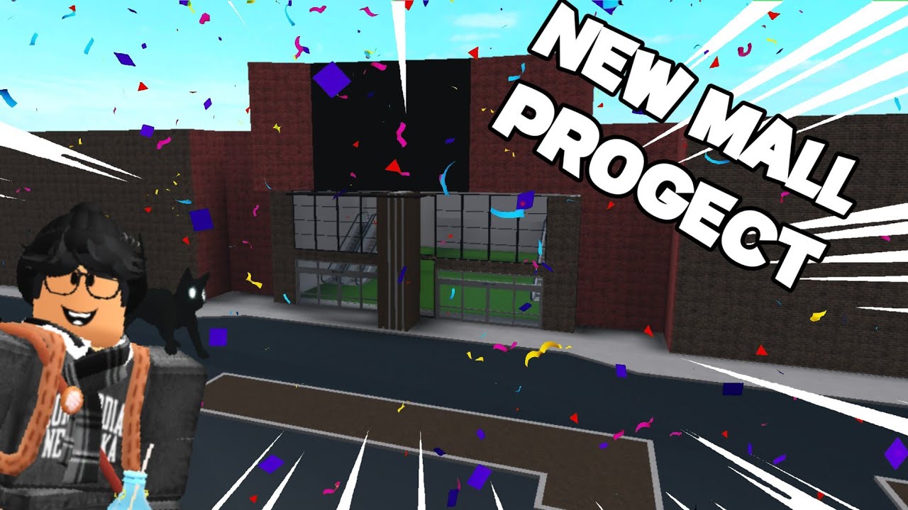 STARTING MY OWN BLOXBURG MALL its a start YouTube