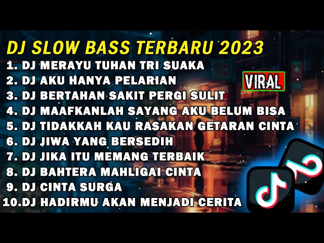 DJ SLOW BASS TERBARU 2023 || DJ MERAYU TUHAN | AKU COBA MERAYU TUHANKU REMIX FULL BASS TIKTOK class=