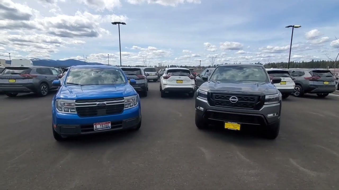 ford maverick vs nissan frontier — By the Numbers