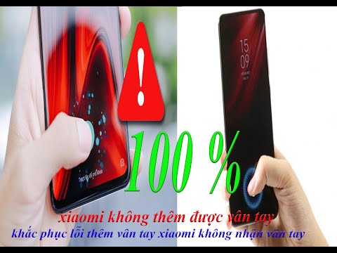 hướng dẫn sửa lỗi xiaomi không nhận vân tay | khắc phục lỗi xiaomi bị mất vân tay | TN Mobile