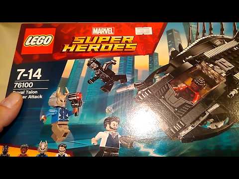 КОНСТРУКТОР LEGO Super Heroes Нападение Королевского Когтя (76100) в Баку / Bakida