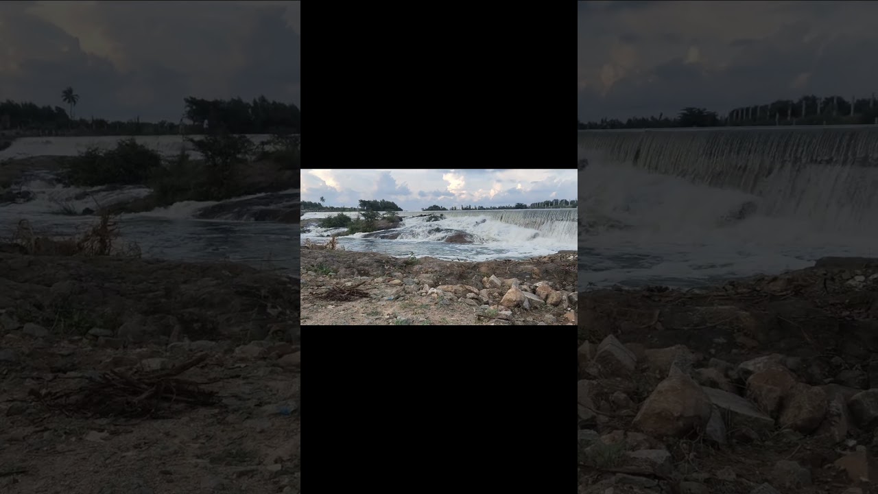 santipuram palar river 🌊💦