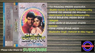 SHOLA AUR SHABNAM 1992 ALL SONGS JUKEBOX