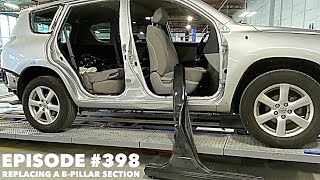 Replacing A B-Pillar Section