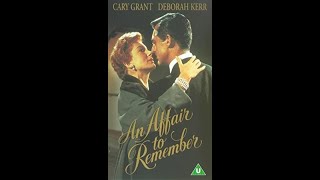 Original Vhs Opening And Closing To An Affair To Remember Uk Vhs Tape