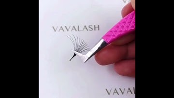 VAVALASH How To Make The Wispy Set Using Easy Fan Lashes