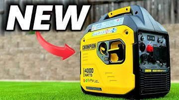 Champions Nieuwe 4000 Watt Dual Fuel Generator - Volledige test en review!
