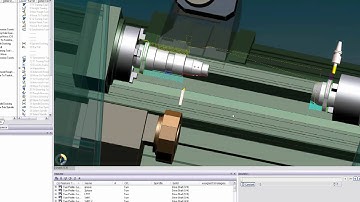 Edgecam Tutorial - Frezowanie + toczenie - wersja angielska