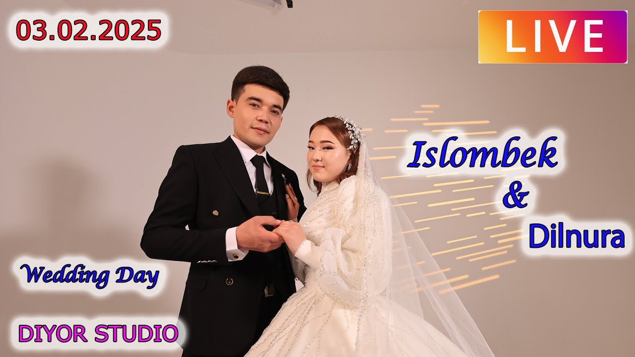 ISLOMBEK & DILNURA DIYOR STUDIO OQ SAROY TO’YXONASI