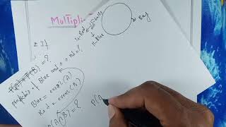 Example of Multiplication Law || Probability & Statistics || Lec#38(A(2))  Urdu \ Hindi