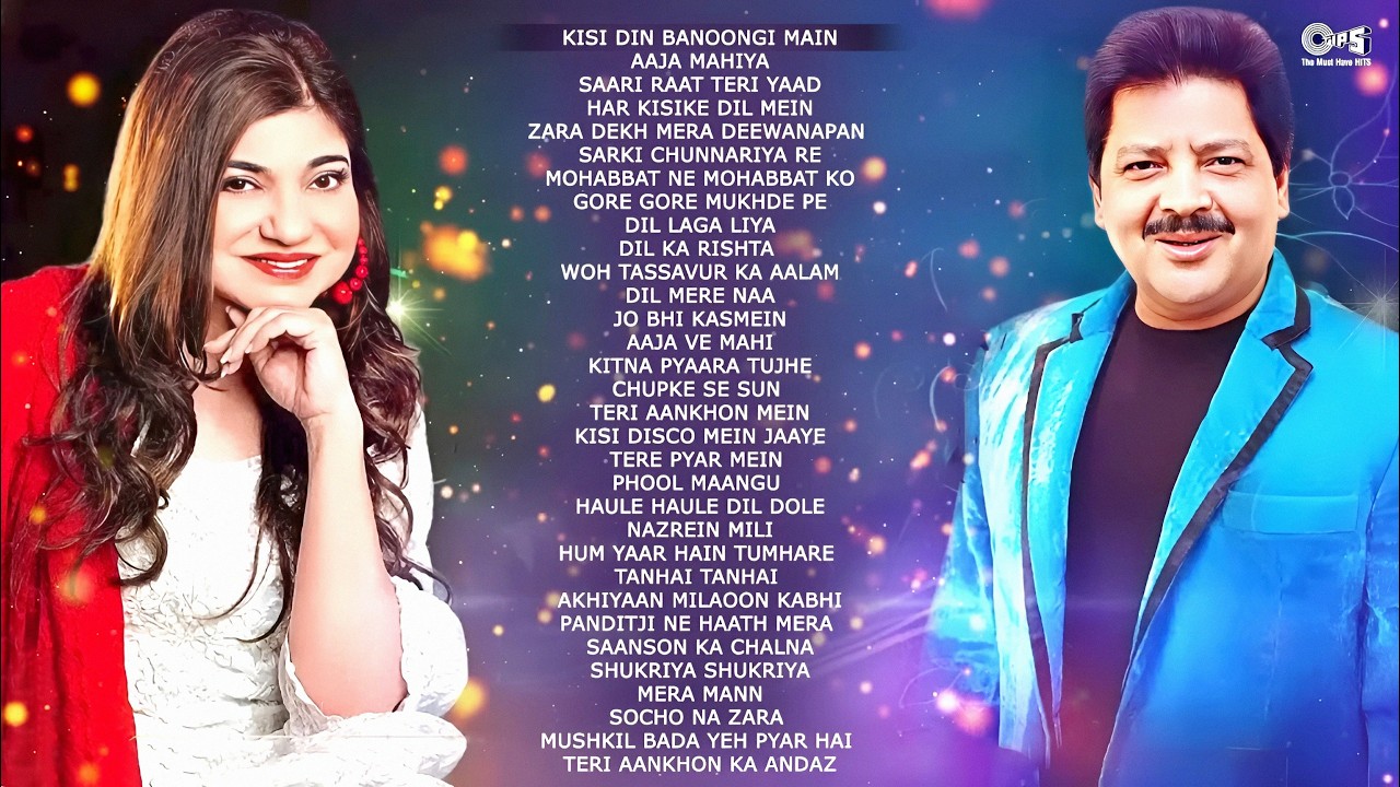 Best Of Udit Narayan & Alka Yagnik | 90s Evergreen Hindi Songs | 90s Hits Hindi Songs | Love Songs