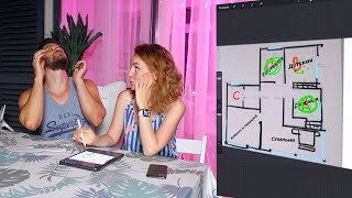 картинка: VLOG: ОБСУЖДАЕМ ПЛАНИРОВКУ ДОМА! ЧУТЬ НЕ ПОССОРИЛИСЬ! 18.06.21